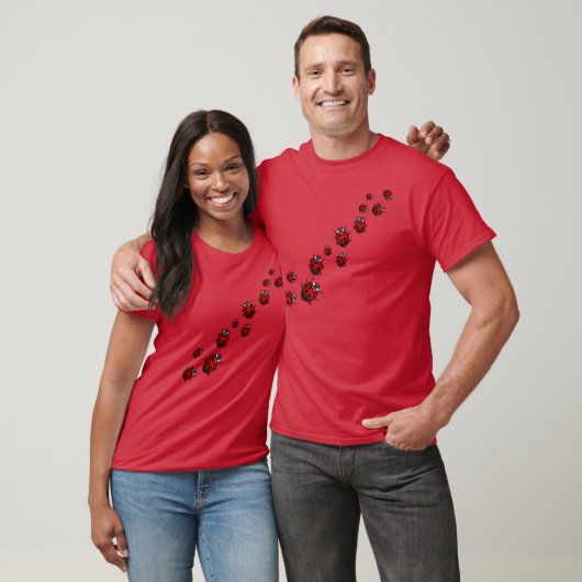 Ladybug Shirten Mannen Eco-vriendelijk Ladybug Shi T-shirt (Unisex)