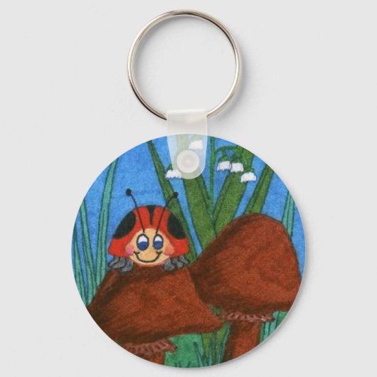 Ladybug-Sleutelhanger Sleutelhanger (Voorkant)
