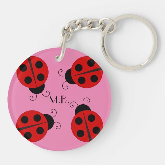 Ladybug-Sleutelhanger Sleutelhanger (Achterkant)