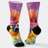 Ladybug Sokken (Gebogen)