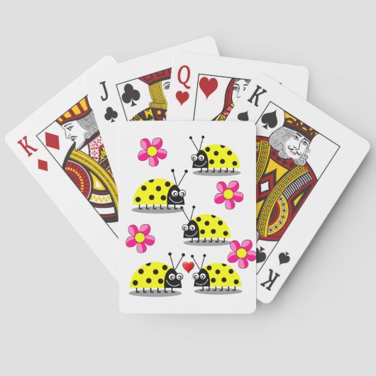 Ladybug-speelkaartdeck Pokerkaarten (Achterkant)