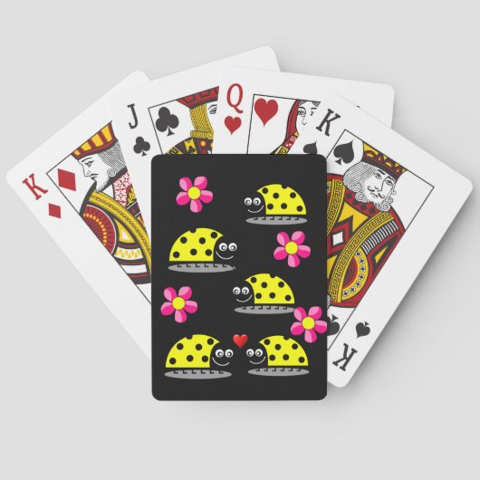 Ladybug-speelkaartdeck Pokerkaarten (Achterkant)