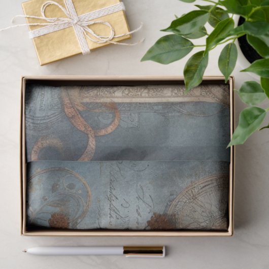 Ladybug Steampunk Gothic Victoriaans Decoupage Tissuepapier (Geschenk)