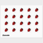 Ladybug Ster Sticker (Vel)