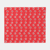 Ladybug sterren fleece deken (Voorkant (Horizontaal))