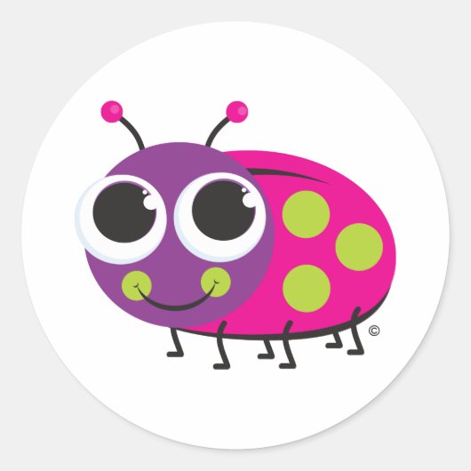 Ladybug Sticker (Voorkant)