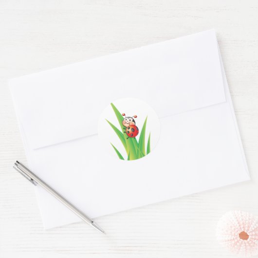 Ladybug Sticker (Envelop)