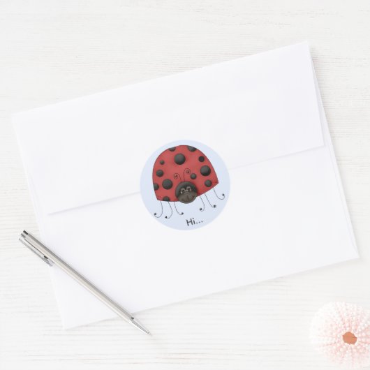 Ladybug Sticker (Envelop)