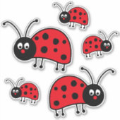 Ladybug Sticker (Voorkant)