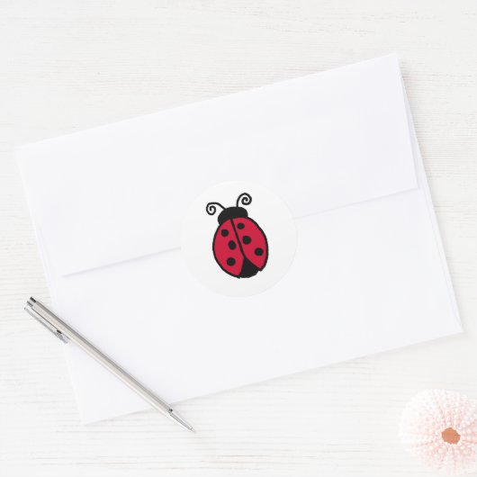 Ladybug Sticker (Envelop)