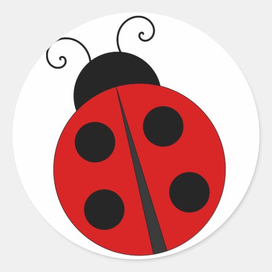 Ladybug Sticker (Voorkant)