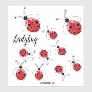 Ladybug Sticker