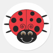Ladybug Sticker (Voorkant)