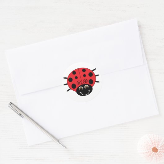 Ladybug Sticker (Envelop)
