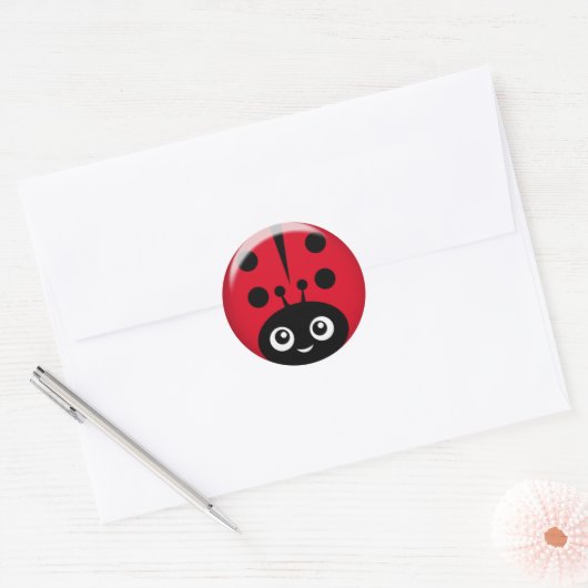 ladybug sticker vel (Envelop)
