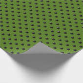 Ladybug-Stippen-Groen- Papier voor overvulling (Hoek)