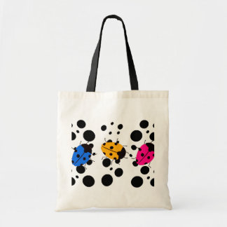 Ladybug-Stippen Tote Bag