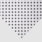 Ladybug-Stippen-zwart-wit- Tissuepapier (Detail)