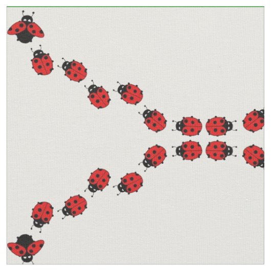 Ladybug Stof (Close Up)