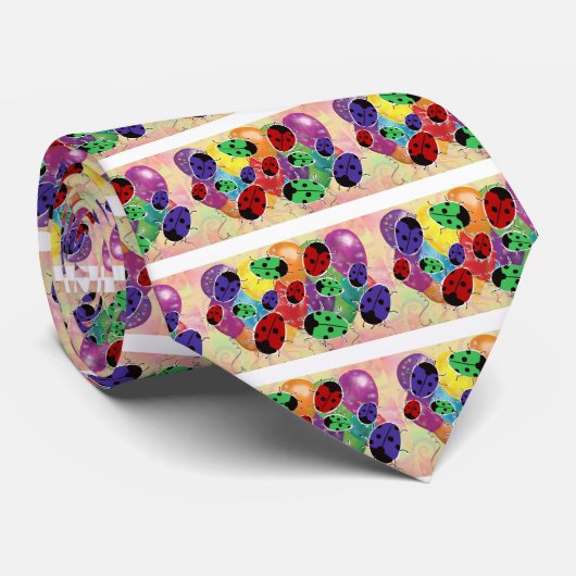 Ladybug Stropdas (Opgerold)