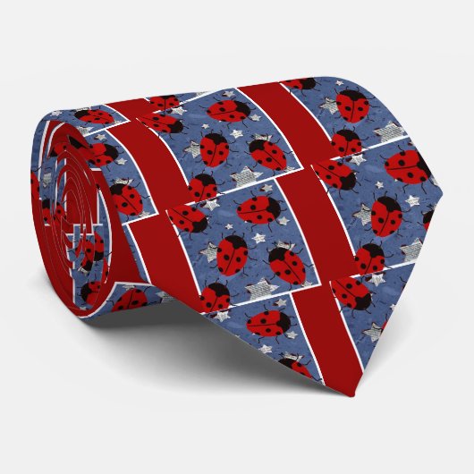 LADYBUG STROPDAS (Opgerold)