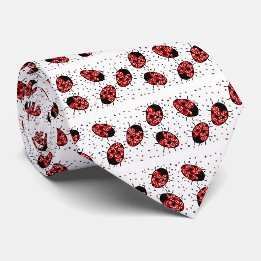 Ladybug Stropdas (Opgerold)