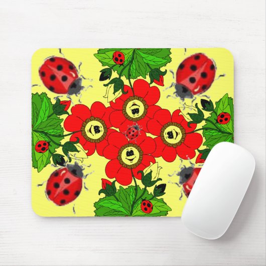 LADYBUG SUMMER! MUISMAT (Met muis)