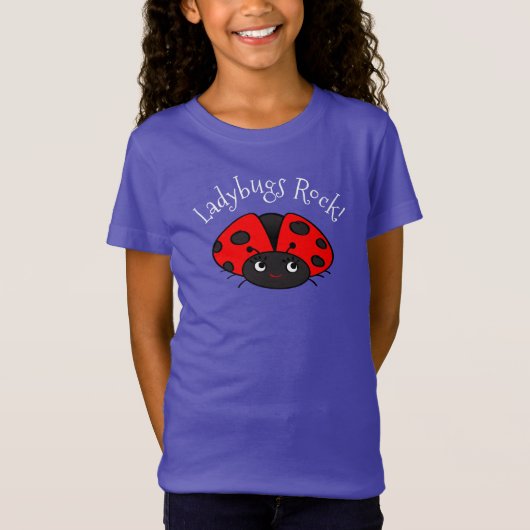 Ladybug-T-shirts | Giften voor meisjes T-shirt (Voorkant)