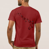 Ladybug T-shirts Ladybug Unisex-Shirten (Achterkant)