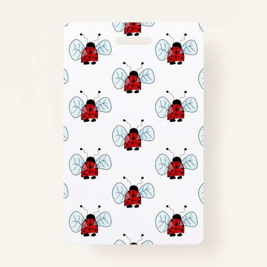 Ladybug Table Lamp Badge (Voorkant)