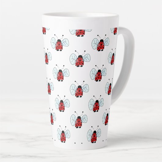 Ladybug Table Lamp Latte Mok (Rechterhoek)