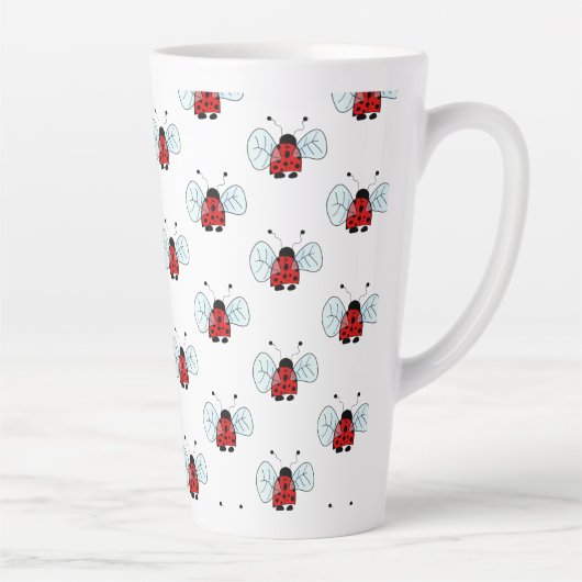 Ladybug Table Lamp Latte Mok (Rechts)