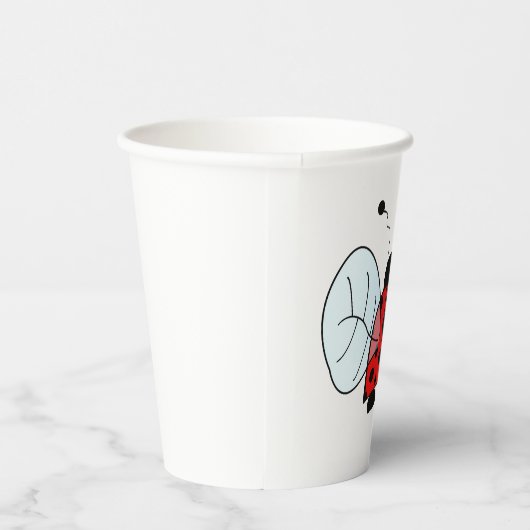 Ladybug Table Lamp Papieren Bekers (Rechts)