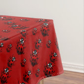Ladybug Tablecloth Ladybug Ladybird Art Tablecloth Tafelkleed (Voorbeeld)