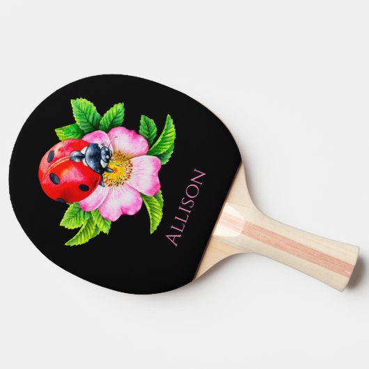 Ladybug Tafeltennisbatje (Zijkant)