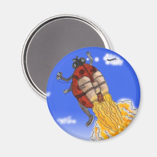 Ladybug Takes off Magnet (Voorkant / Achterkant)