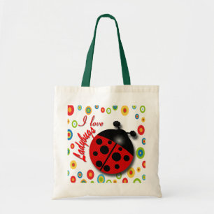 Ladybug-Tas Tote Bag