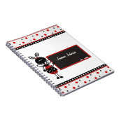 Ladybug Teacher-laptop Notitieboek (Rechterzijde)
