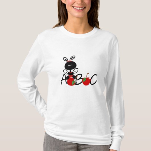 Ladybug Teacher's T-Shirt (Voorkant)