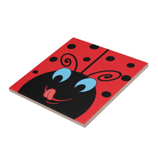 Ladybug Tegeltje (Zijkant)