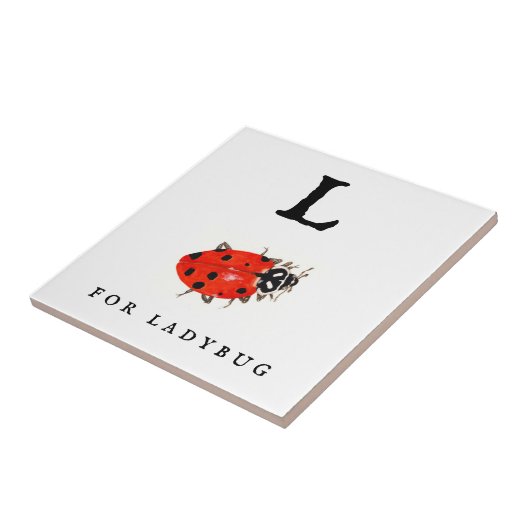 Ladybug Tegeltje (Zijkant)