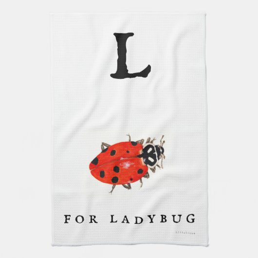 Ladybug Theedoek (Verticaal)