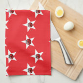 Ladybug Theedoek (Quarter Fold)