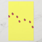 Ladybug-themabrochure voor kinderopvang flyer (Achterkant)