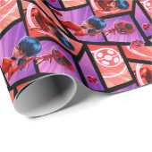 Ladybug & Tikki Patroon Cadeaupapier (Rol Hoek)