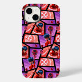 Ladybug & Tikki Patroon Case-Mate iPhone Case (Achterkant)