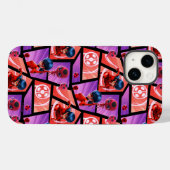 Ladybug & Tikki Patroon Case-Mate iPhone Case (Achterkant (horizontaal))