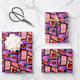 Ladybug & Tikki Patroon Inpakpapier Vel