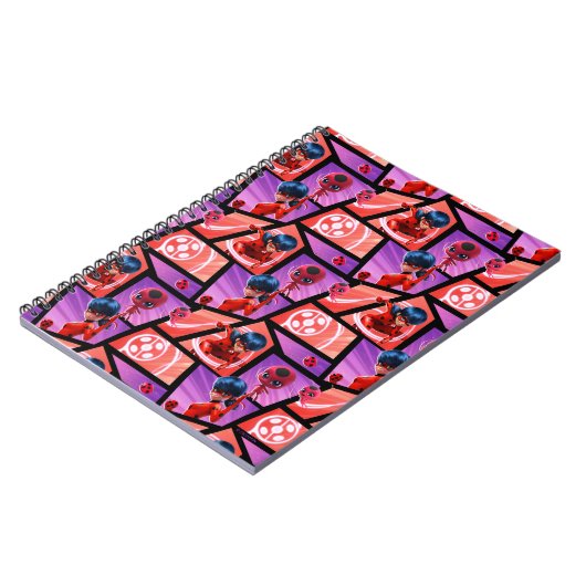 Ladybug & Tikki Patroon Notitieboek (Linkerzijde)