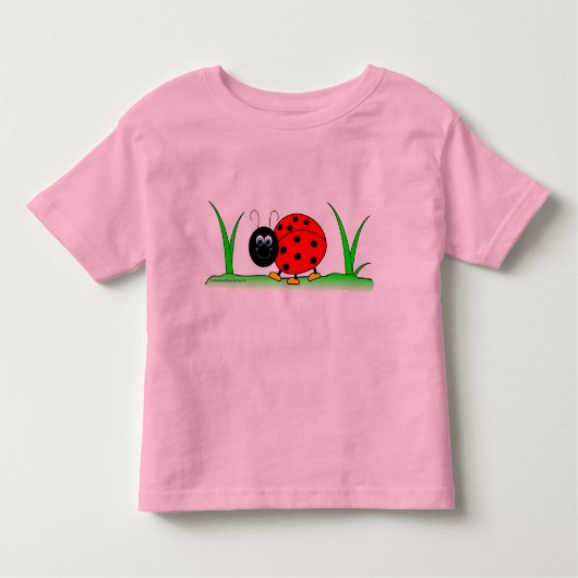Ladybug Toddler T-Shirt (Voorkant)
